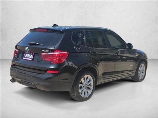 Black Sapphire Metallic 2017 BMW X3 sDrive28i