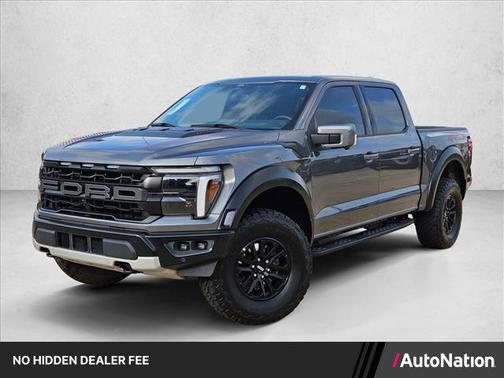 Carbonized Gray Metallic 2025 Ford F-150 Raptor