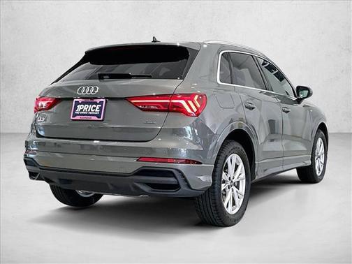 Silver/Gray 2024 Audi Q3 Premium 45 TFSI S line quattro Tiptronic