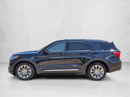 Agate Black Metallic 2026 Ford Explorer Platinum