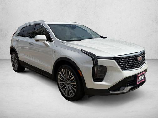 Crystal White Tricoat 2024 Cadillac XT4 Premium Luxury