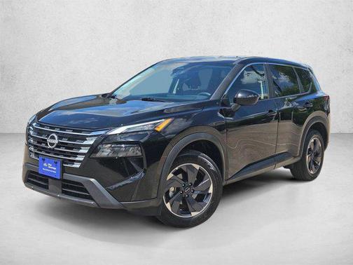 Super Black 2025 Nissan Rogue SV