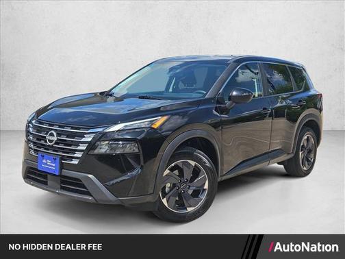 Super Black 2025 Nissan Rogue SV