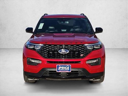 Rapid Red Metallic Tinted Clearcoat 2024 Ford Explorer ST