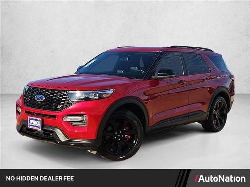 Rapid Red Metallic Tinted Clearcoat 2024 Ford Explorer ST