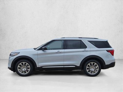 Space White Metallic 2026 Ford Explorer Platinum