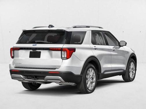 Space White Metallic 2026 Ford Explorer Platinum