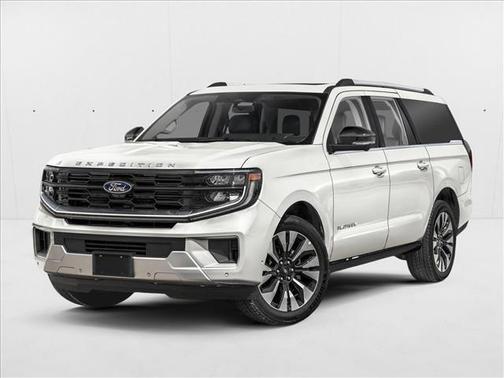 Star White Metallic Tri-Coat 2026 Ford Expedition Max Platinum