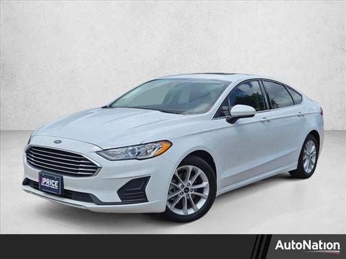 White 2020 Ford Fusion SE