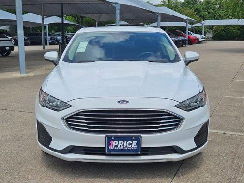 White 2020 Ford Fusion SE