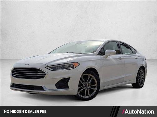 Oxford White 2020 Ford Fusion SEL