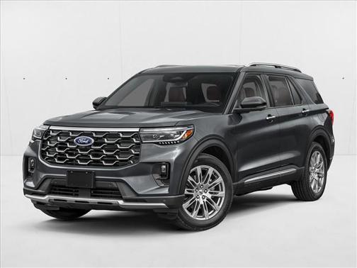 Carbonized Gray Metallic 2026 Ford Explorer Platinum