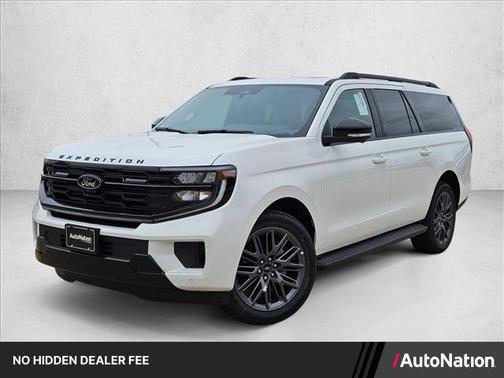 Star White Metallic Tri-Coat 2026 Ford Expedition Max Platinum