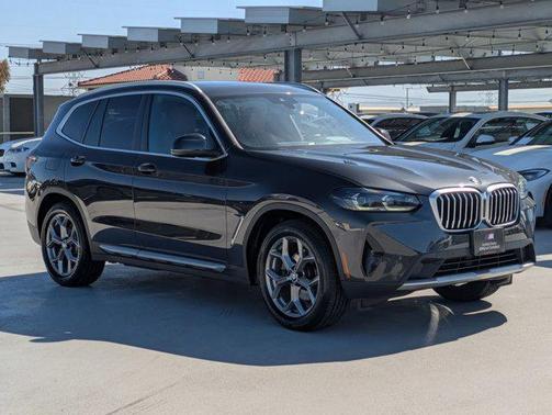 Dark Graphite Metallic 2022 BMW X3 sDrive30i