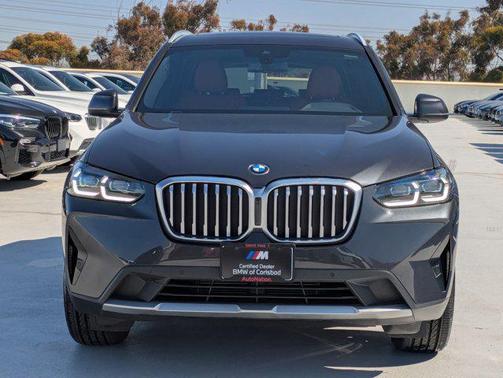 Dark Graphite Metallic 2022 BMW X3 sDrive30i