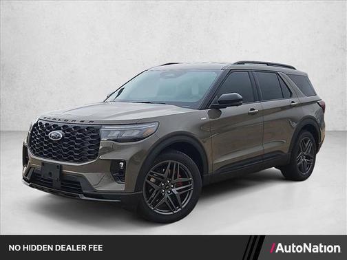 Marsh Gray 2026 Ford Explorer ST-Line