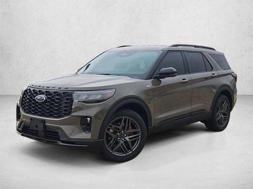 Marsh Gray 2026 Ford Explorer ST-Line