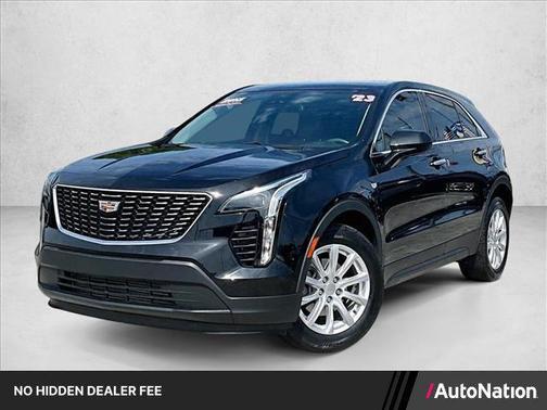Stellar Black Metallic 2023 Cadillac XT4 Luxury