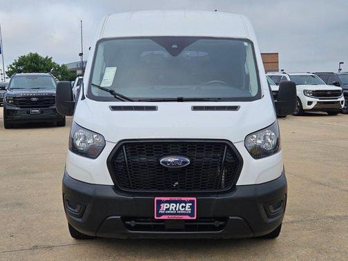 Oxford White 2023 Ford Transit-350 XL