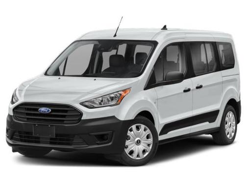 Frozen White 2022 Ford Transit Connect XL Passenger Wagon