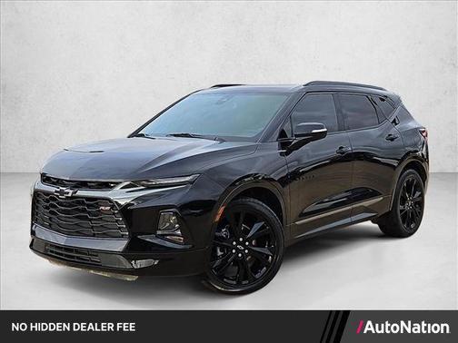 Black 2022 Chevrolet Blazer RS