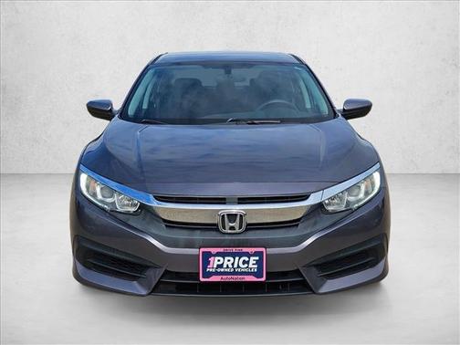 Modern Steel Metallic 2017 Honda Civic LX