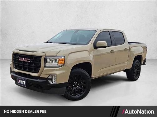 Desert Sand Metallic 2021 GMC Canyon Elevation
