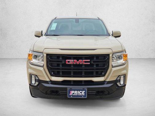 Desert Sand Metallic 2021 GMC Canyon Elevation