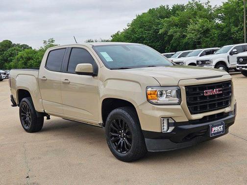 Desert Sand Metallic 2021 GMC Canyon Elevation