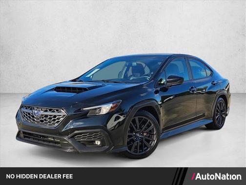 Crystal Black Silica 2022 Subaru WRX Premium