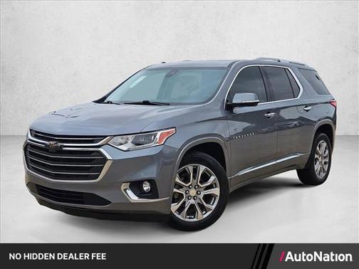Satin Steel Metallic 2018 Chevrolet Traverse Premier