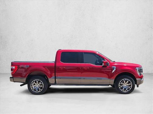 Rapid Red Metallic Tinted Clearcoat 2021 Ford F-150 King Ranch