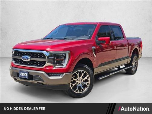 Rapid Red Metallic Tinted Clearcoat 2021 Ford F-150 King Ranch