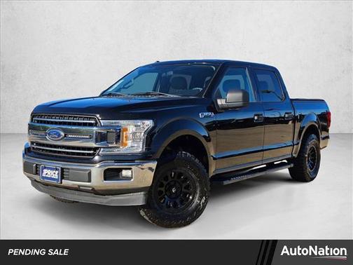 Shadow Black 2018 Ford F-150 XLT