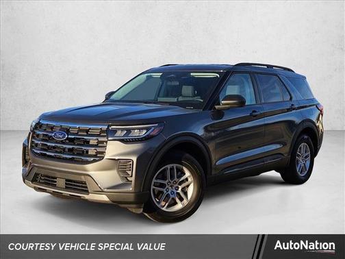 Carbonized Gray Metallic 2026 Ford Explorer Active