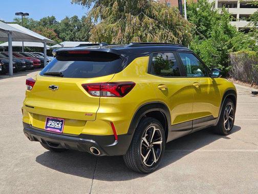 Nitro Yellow Metallic 2023 Chevrolet Trailblazer RS