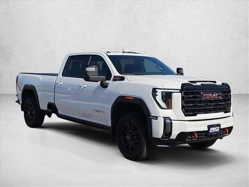 Summit White 2024 GMC Sierra 2500 AT4