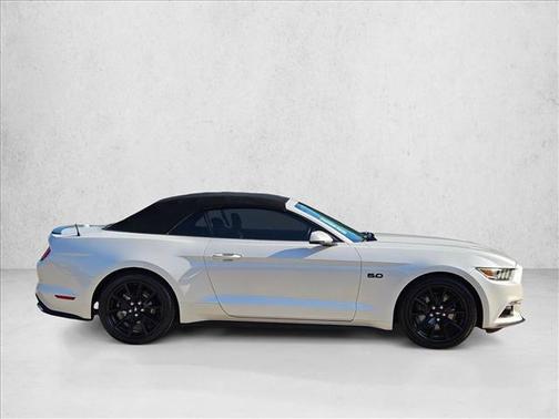 White Platinum Metallic Tri-Coat 2017 Ford Mustang GT Premium