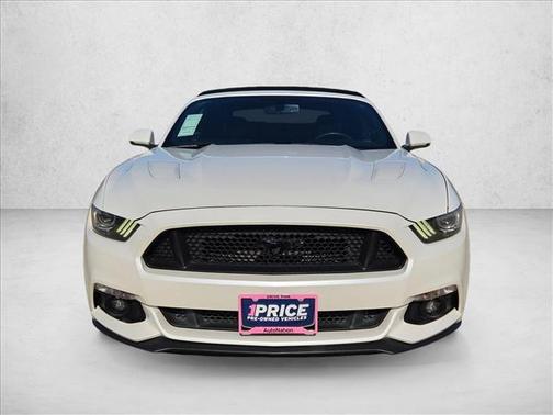 White Platinum Metallic Tri-Coat 2017 Ford Mustang GT Premium