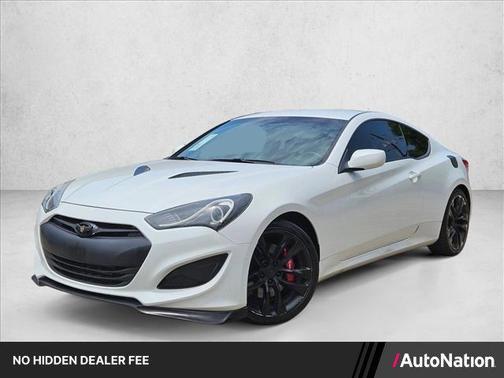 White Satin Pearl 2013 Hyundai Genesis Coupe 2.0T R-Spec