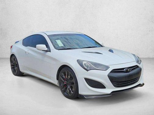 White Satin Pearl 2013 Hyundai Genesis Coupe 2.0T R-Spec