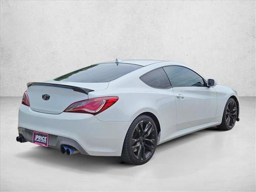 White Satin Pearl 2013 Hyundai Genesis Coupe 2.0T R-Spec