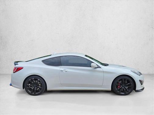 White Satin Pearl 2013 Hyundai Genesis Coupe 2.0T R-Spec