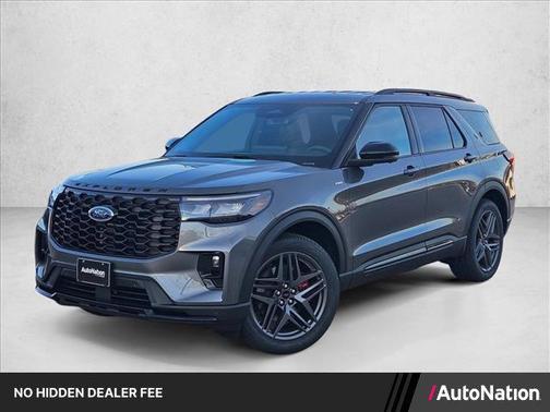 Carbonized Gray Metallic 2026 Ford Explorer ST-Line