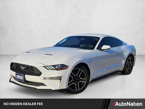 Oxford White 2019 Ford Mustang EcoBoost Premium