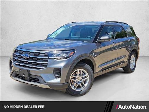 Carbonized Gray Metallic 2026 Ford Explorer Active