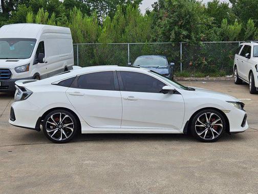 White Orchid Pearl 2018 Honda Civic Manual