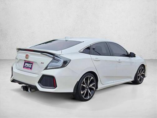 White Orchid Pearl 2018 Honda Civic Manual