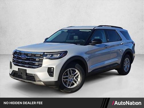 Space White Metallic 2026 Ford Explorer Active w/200A Pkg