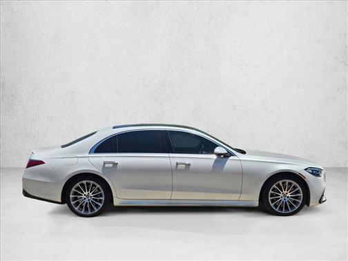 White 2023 Mercedes-Benz S-Class S 580e 4MATIC